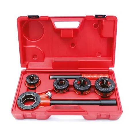 Virax - Filière Ronde Standard Britannique - BSPT Droite : 1/2 - 3/4 - 1 - 1.1/4 En Coffret Plastique 2 Virax - Filière Ronde Standard Britannique - BSPT Droite : 1/2 - 3/4 - 1 - 1.1/4 En Coffret Plastique – Image 2