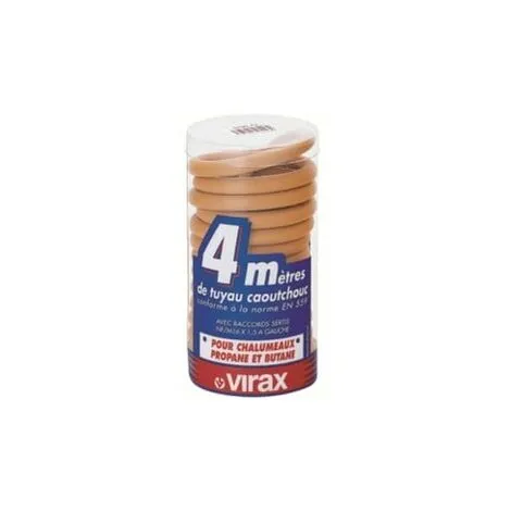 Tuyau Caoutchouc Propane Raccord Tournant L 4 M 528013 Virax 1 Tuyau Caoutchouc Propane Raccord Tournant L 4 M 528013 Virax