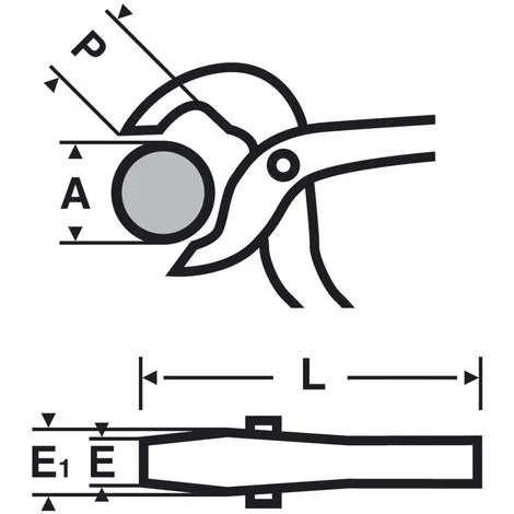 Pince Sanitaire Grande Capacité | 011324 - Virax 2 Pince Sanitaire Grande Capacité | 011324 - Virax – Image 2