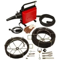 Déboucheur électrique VIRAX VAL 96QC + Sections âme Plastique 16 Mm - 293134 -VIRAX Soldes Boutique 34524681 2