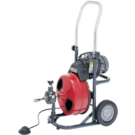 Déboucheur électrique à Tambour VAL 80 E VIRAX - 291201 1 Déboucheur électrique à Tambour VAL 80 E VIRAX - 291201