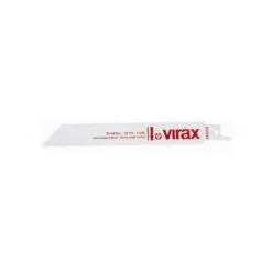 Pochette De 5 Lames Métaux Et Inox Pour Scie Sabre VIRAX - 46005