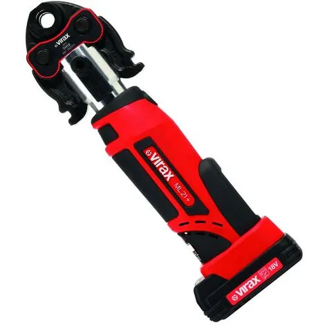 Presse à Sertir électro-mécanique Viper® ML21+ 18V + 1 Batterie Et Pince-mère VIRAX 253521 - 253527 1 Presse à Sertir électro-mécanique Viper® ML21+ 18V + 1 Batterie Et Pince-mère VIRAX 253521 - 253527